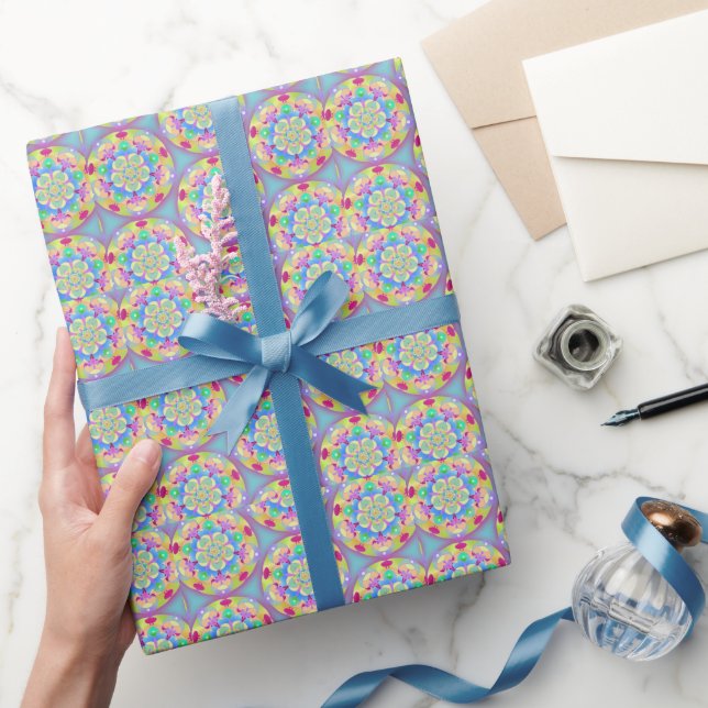 Papel De Regalo Canción arcoiris Mandala (Regalar)