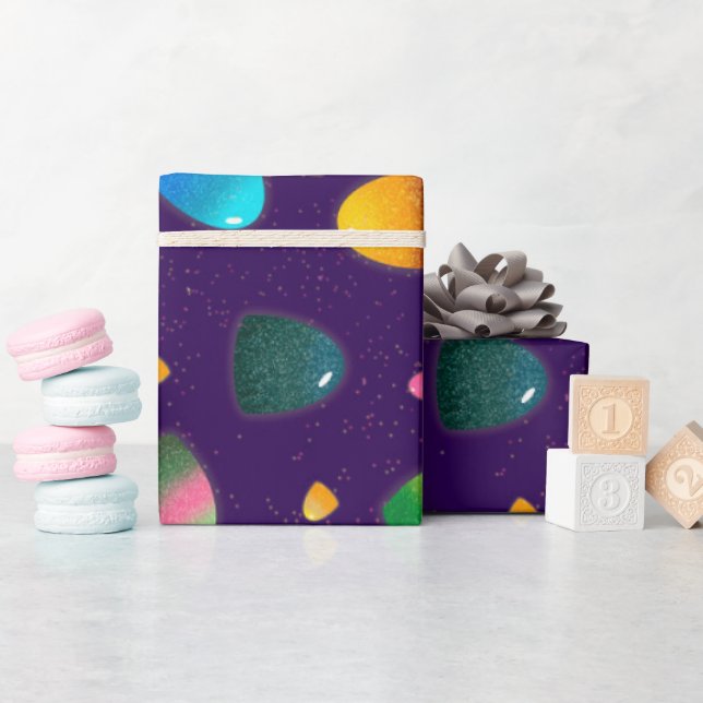 Papel De Regalo Candra de gota arco iris (Baby Shower)