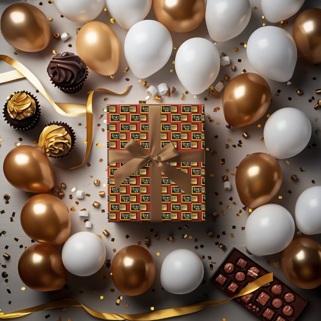 Papel De Regalo Candy Bar Golden Ticket (Subido por el creador)