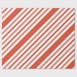 Papel De Regalo Candy Cane Chorus-Stripe-Diagonal