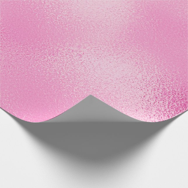 Papel De Regalo Candy Pastel Rosa Glass Glam (Esquina)