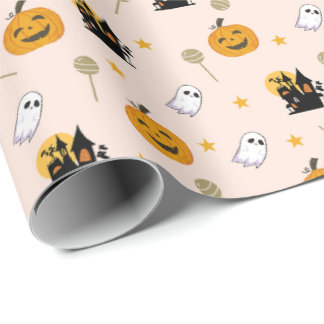 Papel De Regalo Candy Star Halloween
