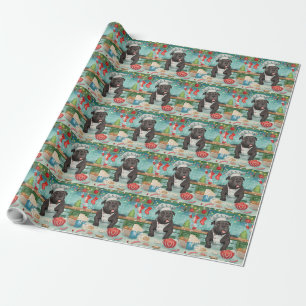 Papel De Regalo Cane Corso Holiday Baking: Navidades festivos