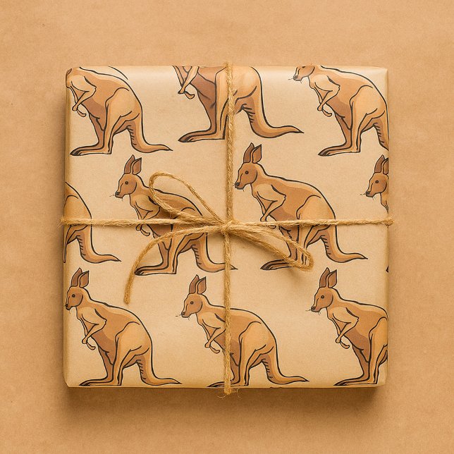 Papel De Regalo Canguro (Subido por el creador)