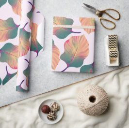 Papel De Regalo Canna Tropicanna sale de Pastel