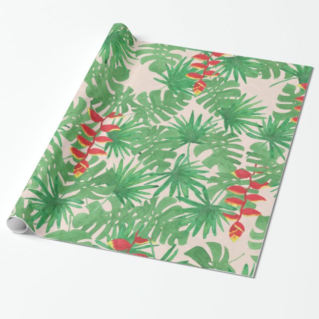 Papel De Regalo Canopia tropical (Desenrollado)
