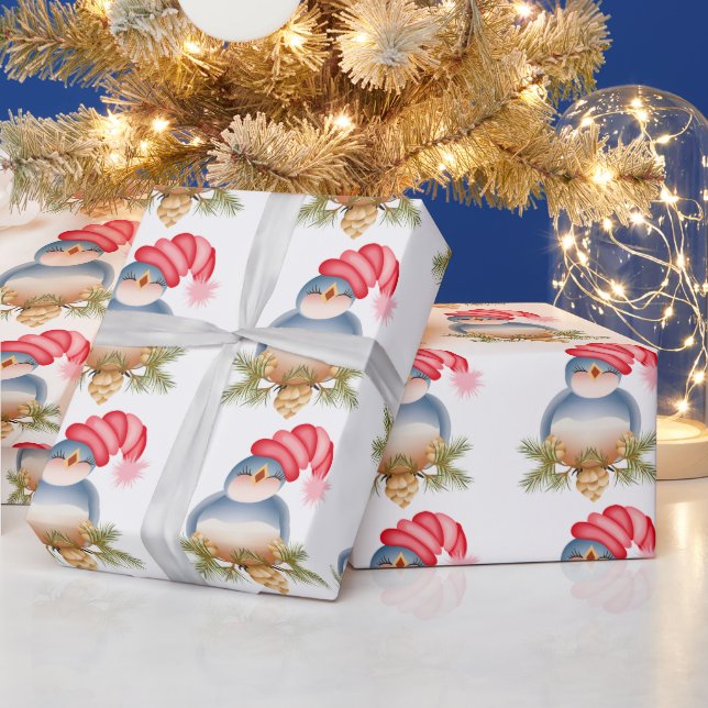 Papel De Regalo Canta Blue Bird (Vacaciones)