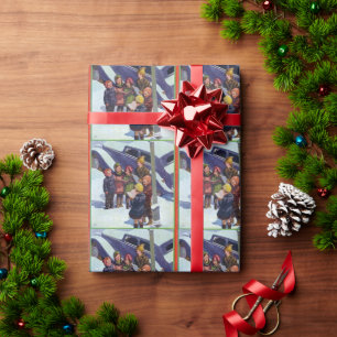 Papel De Regalo Cantar villancicos en la nieve