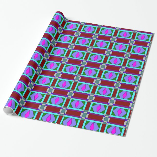 Papel De Regalo Caos colorido 18 (Desenrollado)