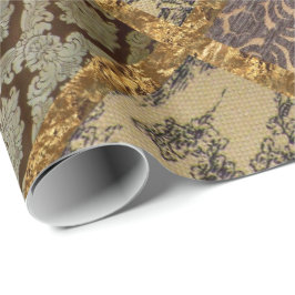 Papel De Regalo Capetian Elegant Quilt 15 Old Vintage