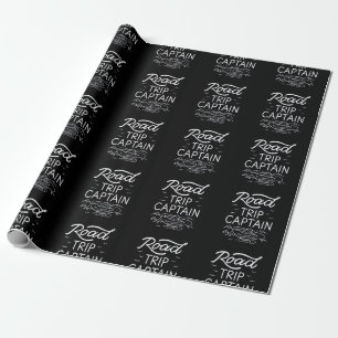 Papel De Regalo Capitán de viaje en carretera I - Vacaciones de ca