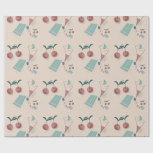 Papel de regalo caprichoso para cócteles
