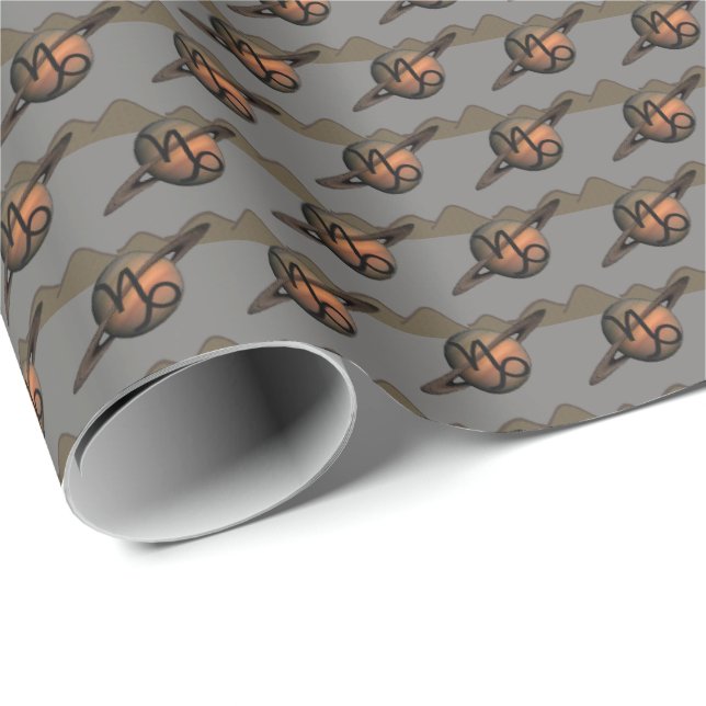 Papel De Regalo Capricornio (Esquina del rollo)