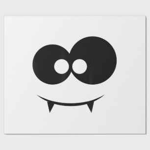 Papel De Regalo Cara de Fantasma de Halloween