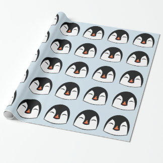 Papel De Regalo Cara de pingüino