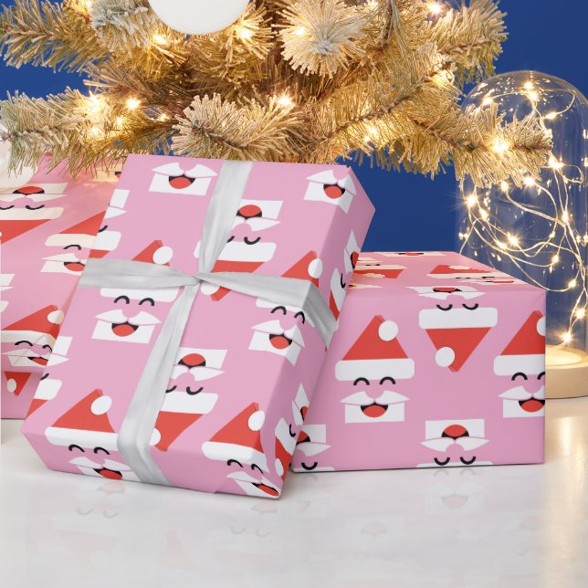 Papel De Regalo Cara de Santa (Vacaciones)