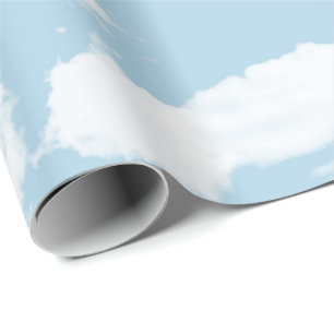 Papel De Regalo Cara en las nubes
