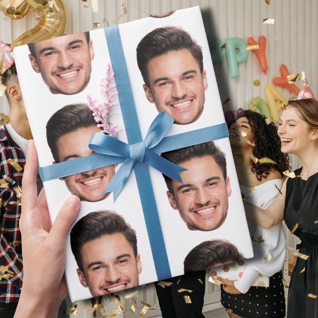 Papel De Regalo Cara Personalizada (Subido por el creador)