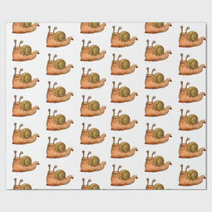 Papel De Regalo caracoles