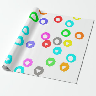 Papel De Regalo Caramelos de Gummy