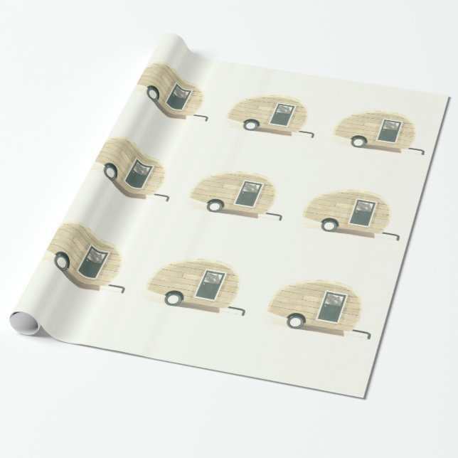 Papel De Regalo caravana gitana (Desenrollado)