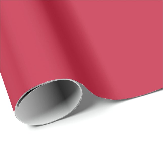 Papel De Regalo Cardenal (color sólido)  (Esquina del rollo)
