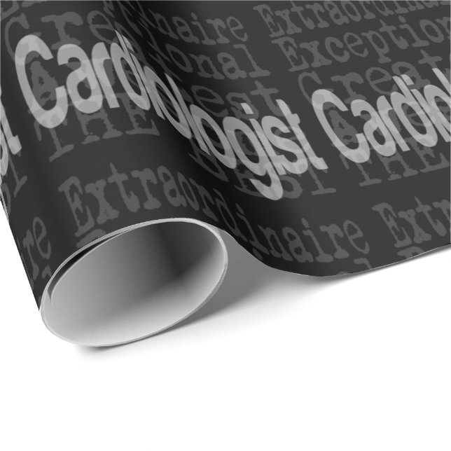 Papel De Regalo Cardiólogo Extraordinario (Esquina del rollo)