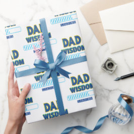Papel De Regalo Carga de Sabiduría de Papá