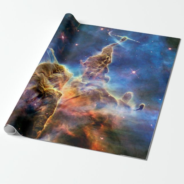 Papel De Regalo Carina Nebula Mystic Mountain - Espacio ultraterre (Desenrollado)