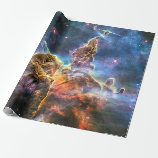 Papel De Regalo Carina Nebula Mystic Mountain Ultraterrestre Unive (Desenrollado)