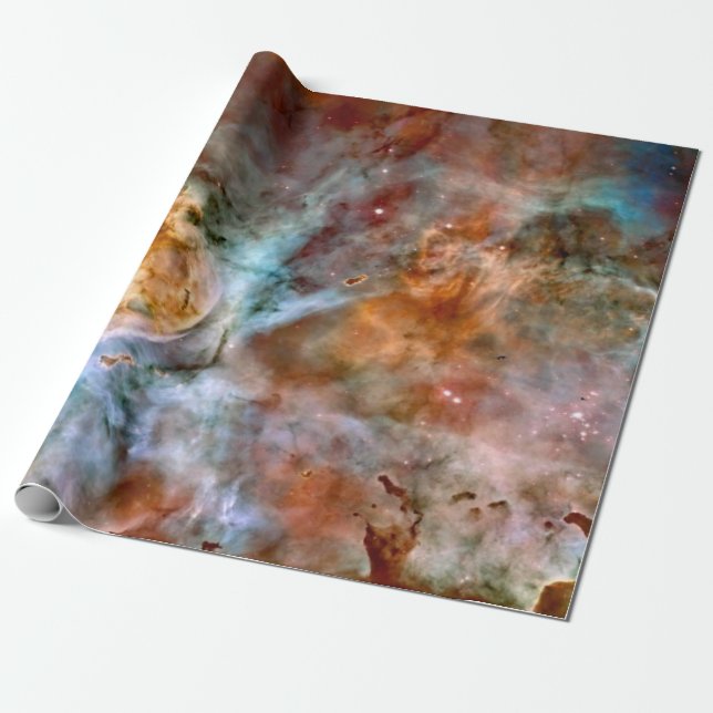 Papel De Regalo Carina Nebula NASA Telescopio Hubble Fotografía es (Desenrollado)