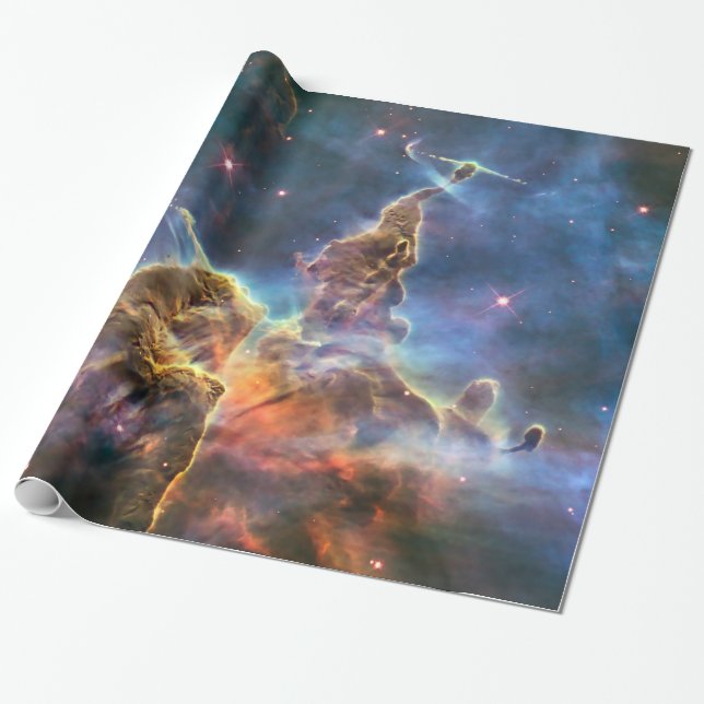 Papel De Regalo Carina Nebula por el telescopio espacial Hubble (Desenrollado)