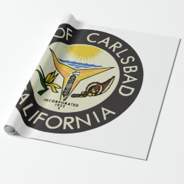 Papel De Regalo Carlsbad (California) City Seal