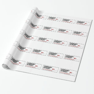 Papel De Regalo Carnaby Street London England - ¡Swinging!