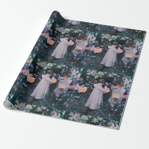 Papel De Regalo Carnation Lily Lily Rosa John Singer Sargent Art