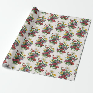 Papel De Regalo Carnaval de flores