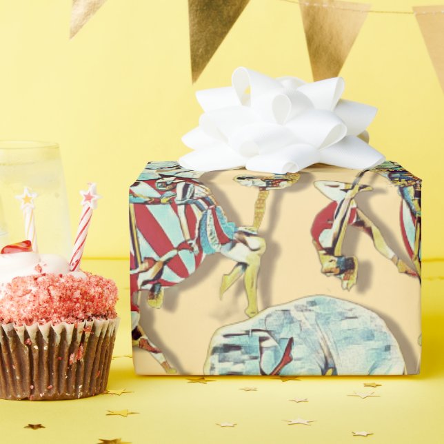 Papel de regalo Carnaval del Circo (Fiesta de cumpleaños )