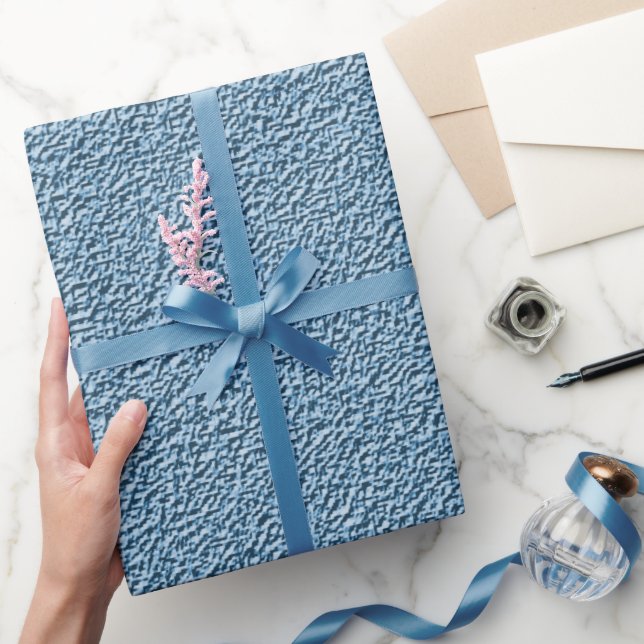 Papel De Regalo Carolina Blue Fiberglass (Regalar)