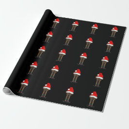 Papel De Regalo Carrera de Dragones Navideños Árbol de Navidad 