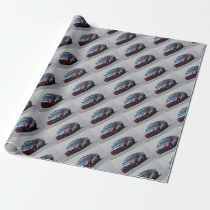 Papel De Regalo Carreras automática de coches deportivos