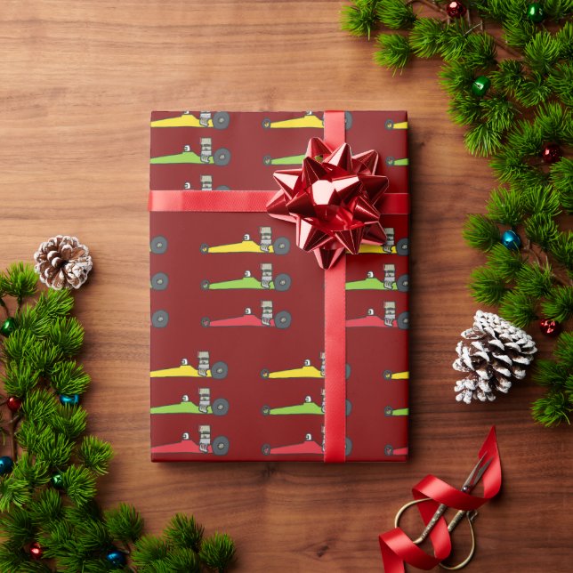 Papel De Regalo Carreras de arrastre (Regalo de vacaciones)