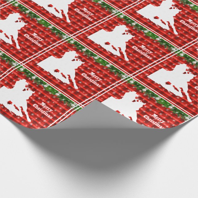 Papel De Regalo Carreras occidentales del barril de la vaquera del (Esquina)