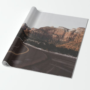 PAPEL DE REGALO CARRETERA VACÍA