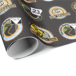 Papel De Regalo Carreteras famosas para motocicletas