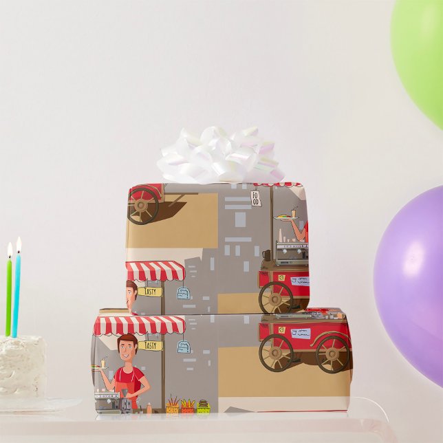 Papel De Regalo Carro de alimentos (Subido por el creador)