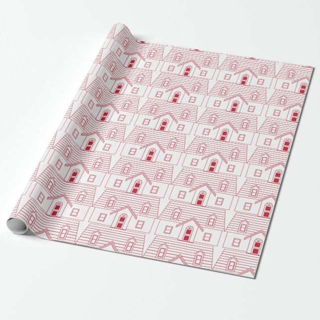 Papel De Regalo Casa (Desenrollado)