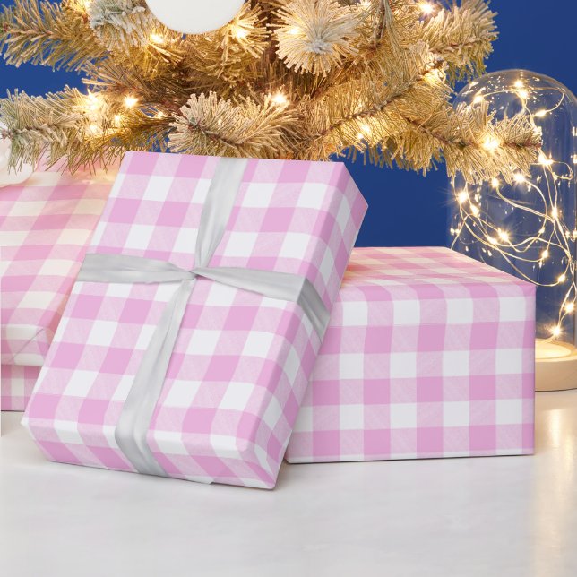 Papel De Regalo Casa de Campo Cuadro Rosa (Vacaciones)