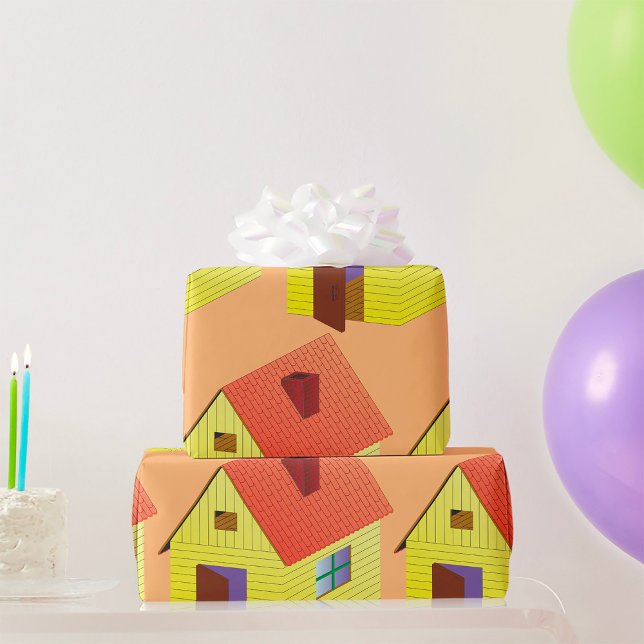 Papel De Regalo Casa de granero amarilla (Subido por el creador)