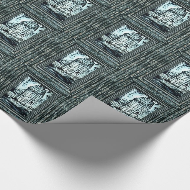 Papel De Regalo Casa del engaño (Esquina)
