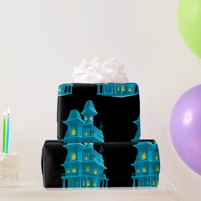 Papel De Regalo Casa embrujada (Subido por el creador)